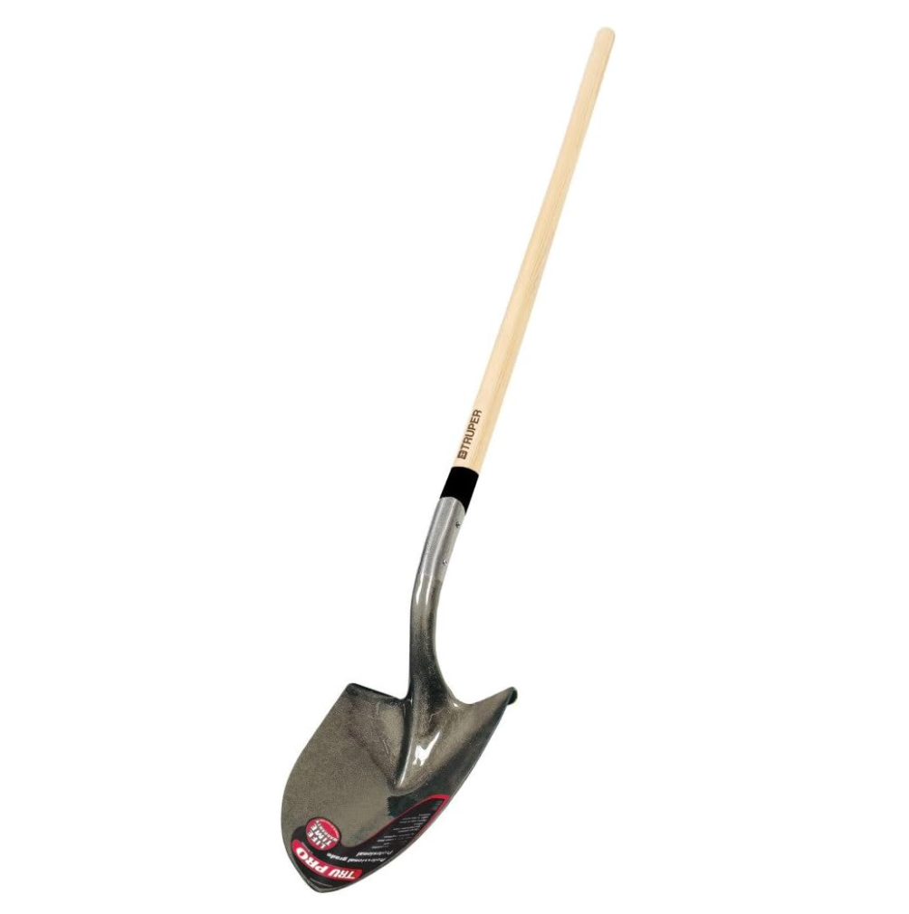 Pointed shovel