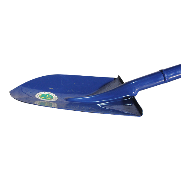 Round Head Shovel with Handle, Steel D-Handle and Medium Duty