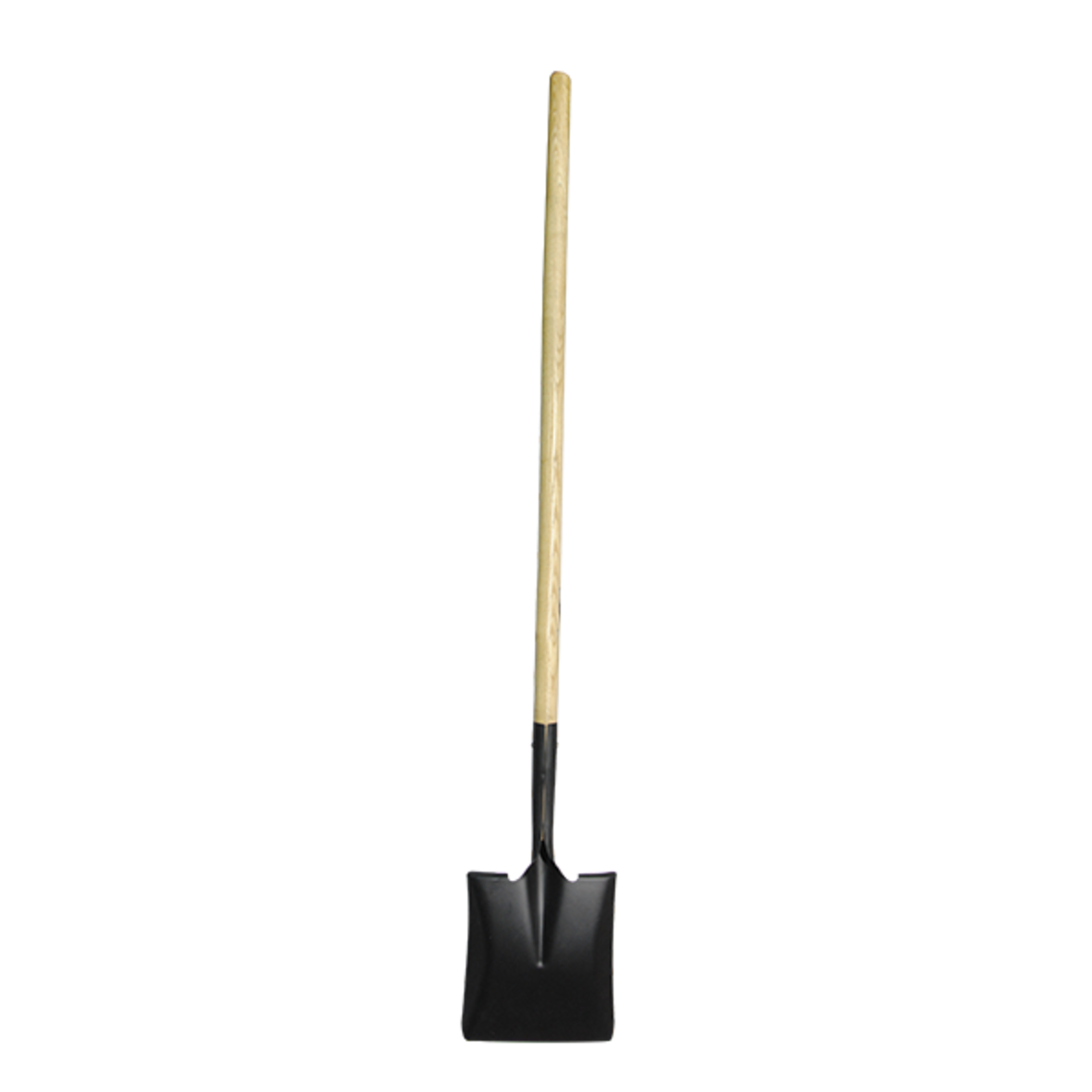 Workforce Tools Square Tip Shovel, Flat Shovel, Snow Shovel Black