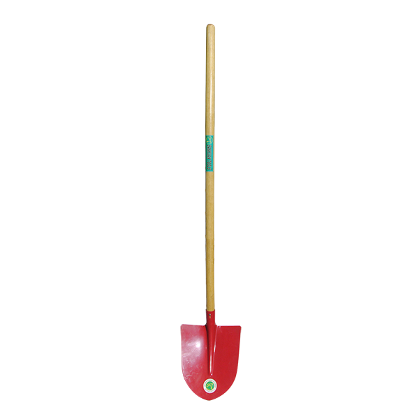 Professional Garden Shovel for Digging, Heavy Duty Steel Gardening Tools with Straight Handle