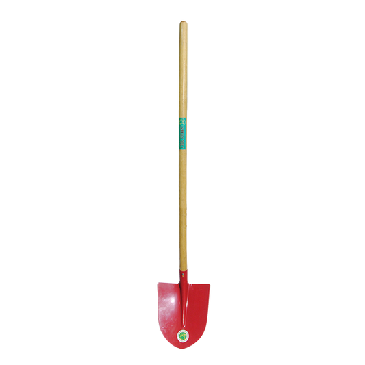 Professional Garden Shovel for Digging, Heavy Duty Steel Gardening Tools with Straight Handle