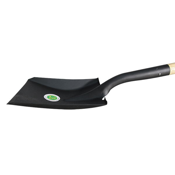 Workforce Tools Square Tip Shovel, Flat Shovel, Snow Shovel Black