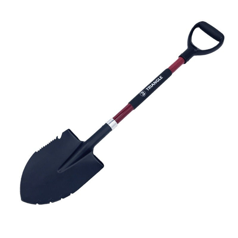 Car-mounted shovel, portable shovel, car modified shovel, manganese steel shovel, fiber handle shovel, multi-function shovel, iron shovel