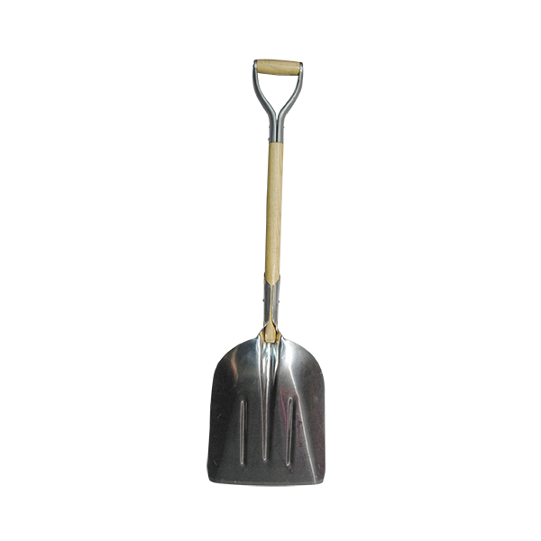 Aluminum Shovel with Wooden Handle, Aluminum Scoop