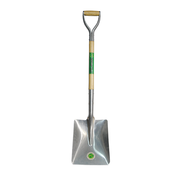 Aluminum Shovel with Wooden Handle, Aluminum Scoop