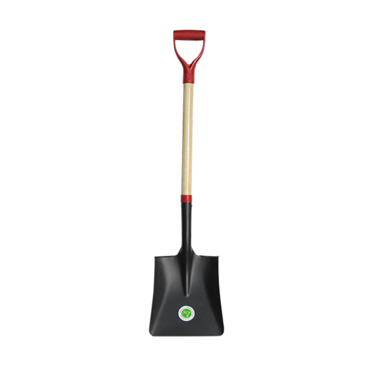 Square Digging Shovel, Hardwood Handle, D-Grip, Gardening Shovel, Snow Shovel