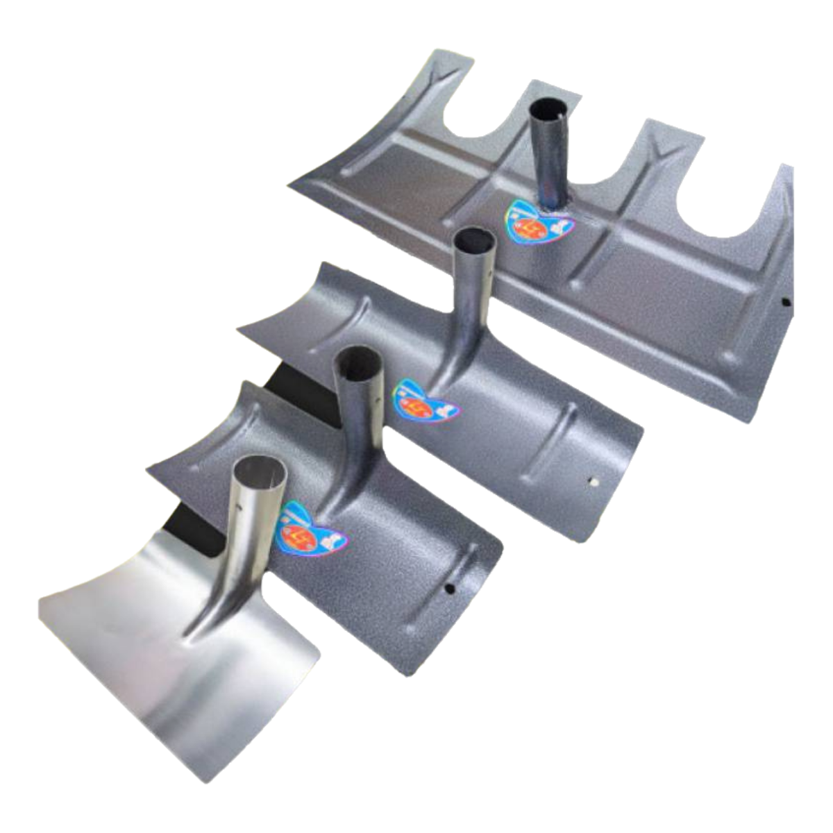 Agricultural taro 30cm-70cm multi-purpose shovel steel plate garden hoe (60cm wide)