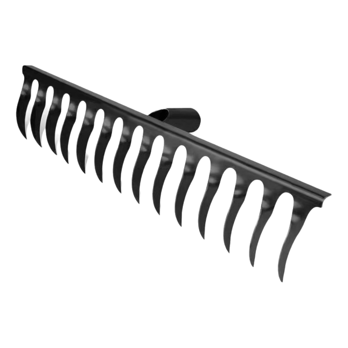 Metal head rake tool for loosening soil, collecting fallen leaves, leveling lawns, cultivating land management yarn thatch rake (customizable)