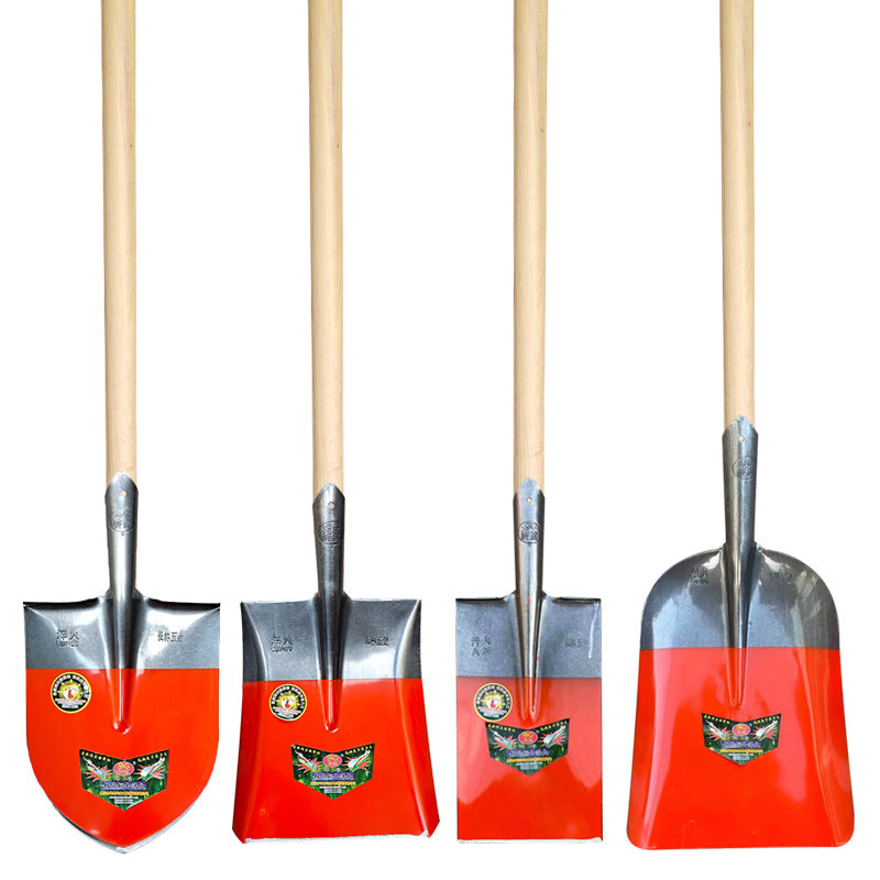 Sturdy Garden Shovel Balcony Garden Shovel Metal Snow Removal Shovel Gardening Soil Metal Shovel Snow Shovel Planting Tools Metal Garden Shovel Garden Tools, Multiple Styles Available